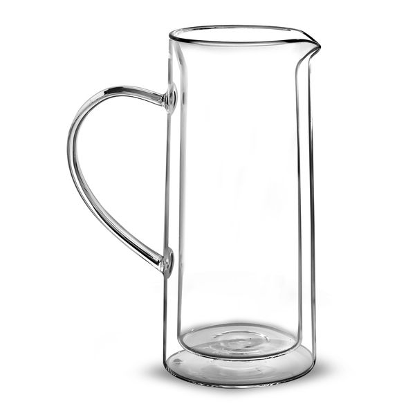 Jarra De Vidrio Doble Pared - 730 Ml Perfect Housewares - Pepe Ganga