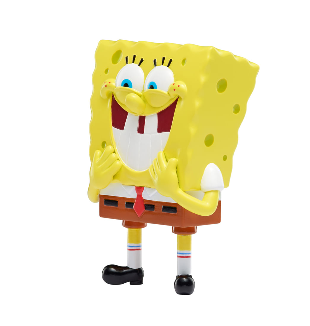 Muñeco Bob Esponja Squeazies Nickelodeon - Pepe Ganga - pepeganga