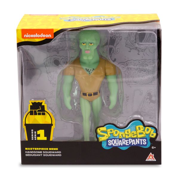 Figura Calamardo 18 Cm - Masterpiece Meme Nickelodeon - Pepe Ganga