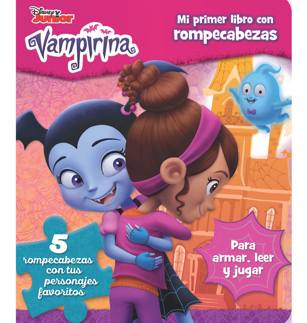 Mi Primer Libro Con Rompecabezas Vampirina Sin Fronteras Grupo Editorial Pepe Ganga Pepeganga