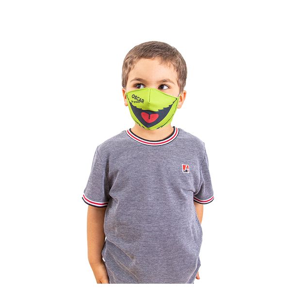 Tapabocas Antifluido Sesamo para Niños (4-10 Años) - pepeganga