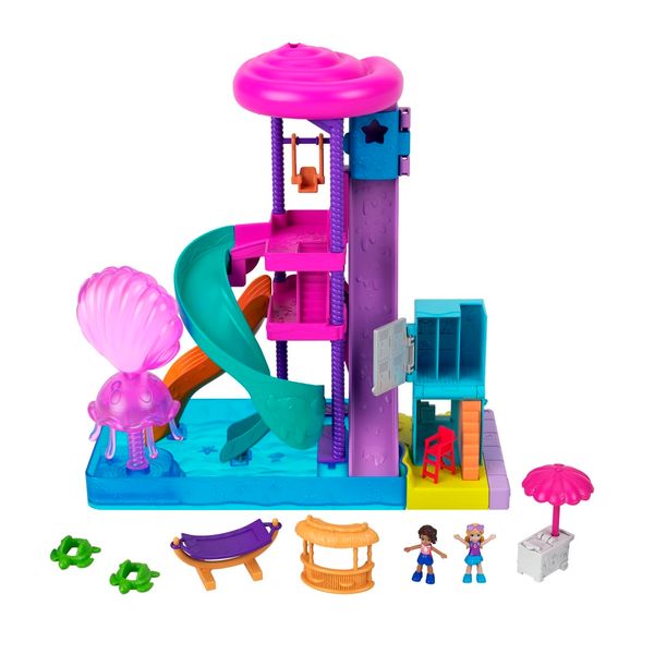 casa de pijamada polly pocket