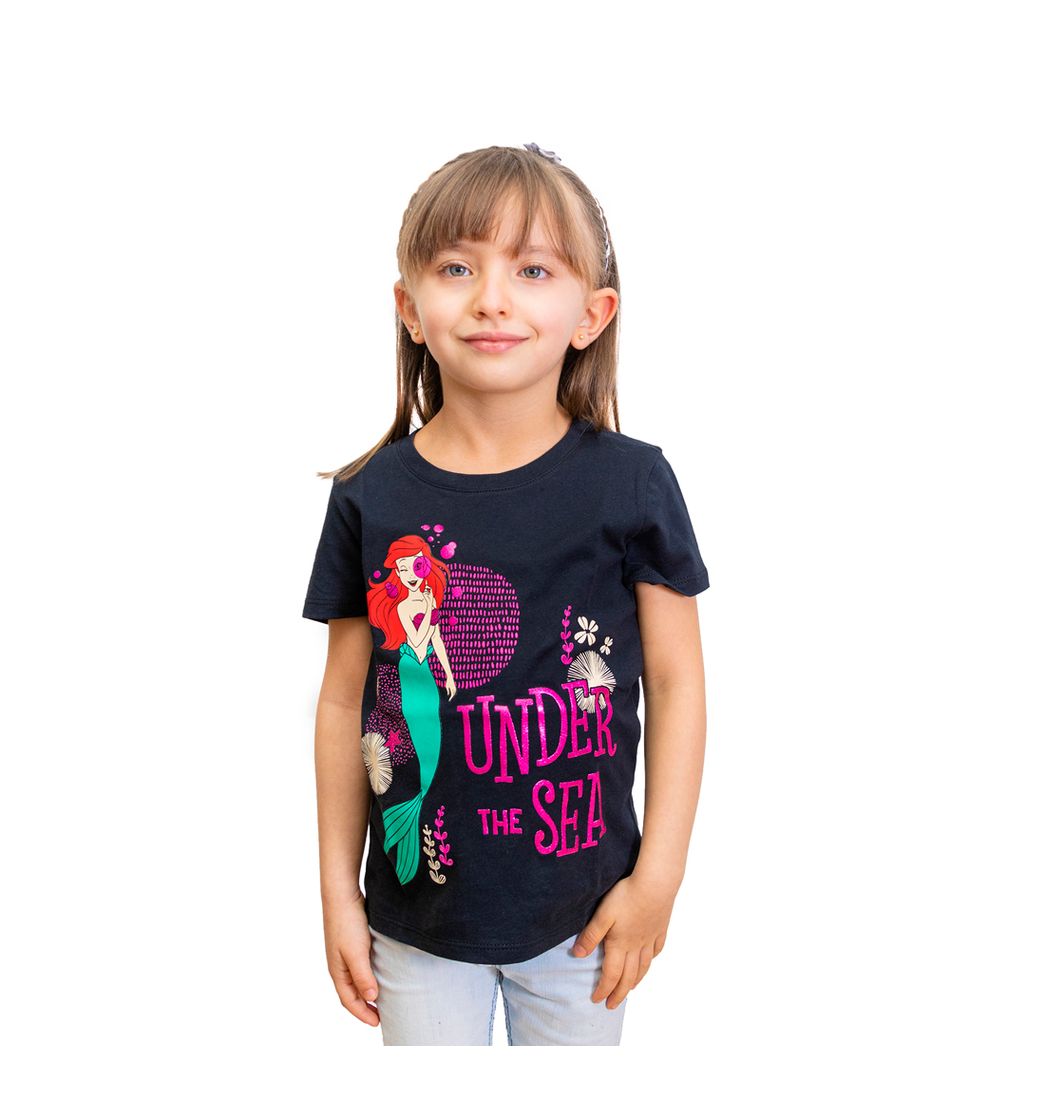 Disney Princess Ni/ñas Camiseta De Manga Corta
