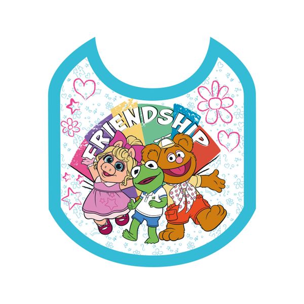 Babero Pequeño Muppets Babies Ronda - Niñas