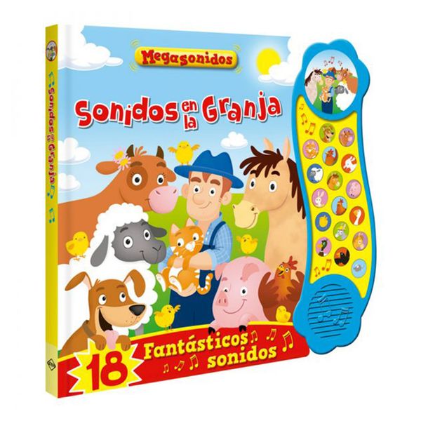 Libro Megasonidos De La Granja - Lexus Lexus - Pepe Ganga - pepeganga