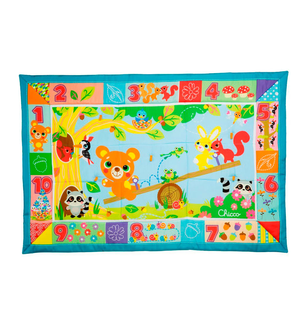 Tapete Infantil My Home Store Franel 60 x 120 cm Rectangular Animales MY  HOME STORE