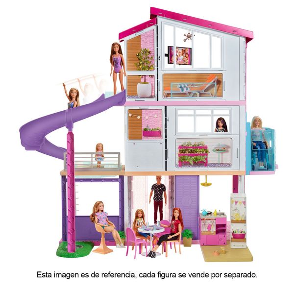 Mega Casa De Los Sueños Barbie Barbie - Pepe Ganga - pepeganga
