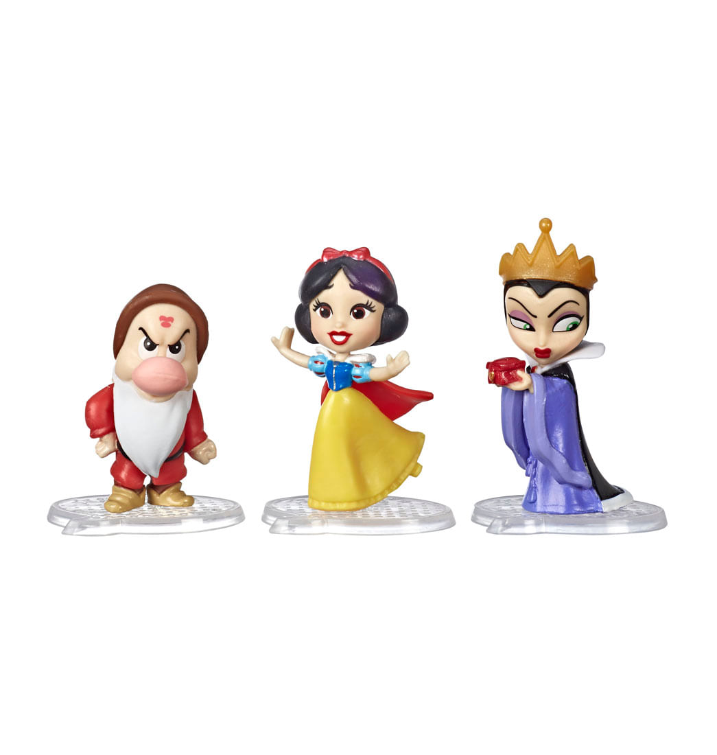 Set 3 Figuras Disney Princesas Comic Blanca Nieves Disney Pepe Ganga Pepeganga