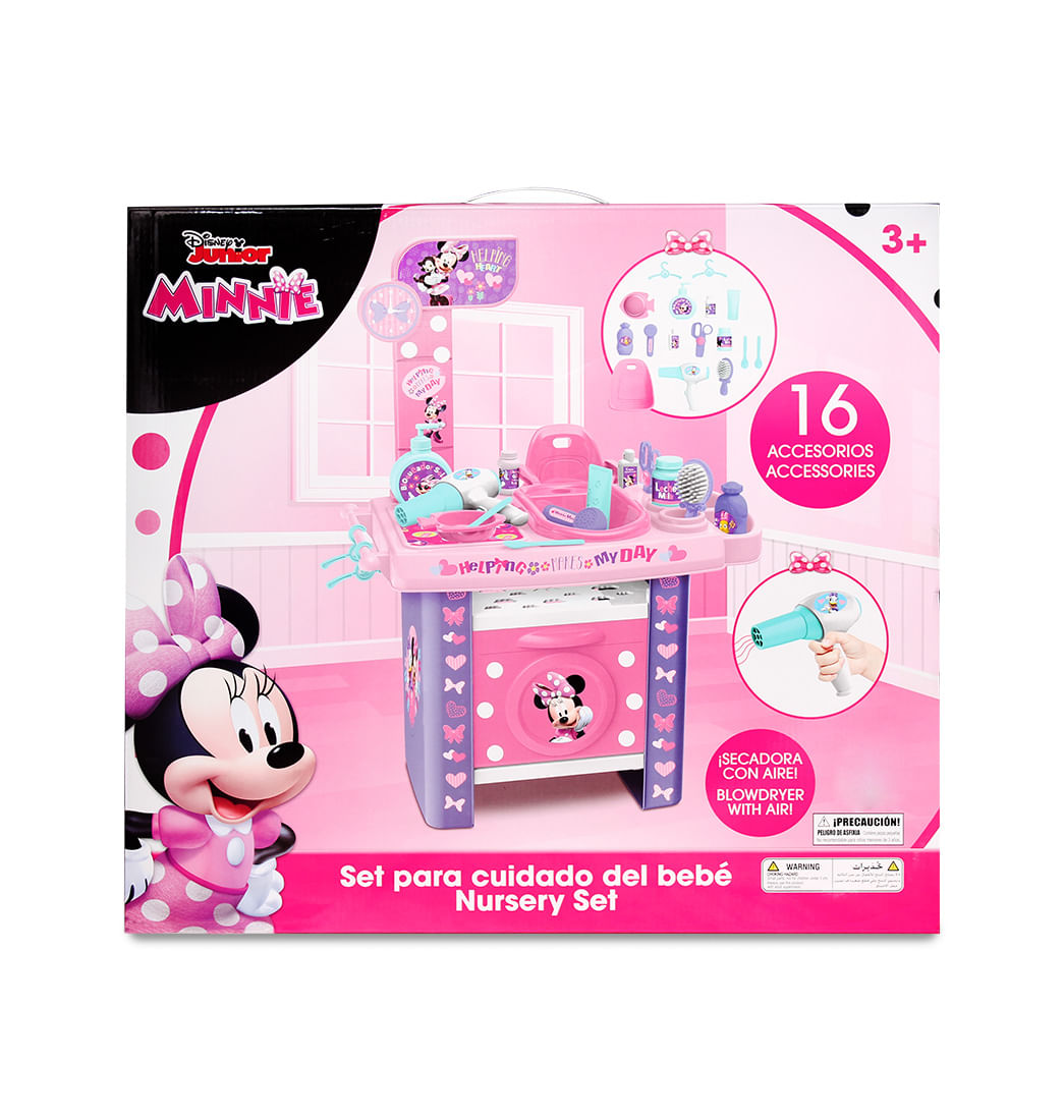 Set Para El Cuidado Del Bebe Minnie Mouse Minnie Mouse Pepe Ganga Pepeganga