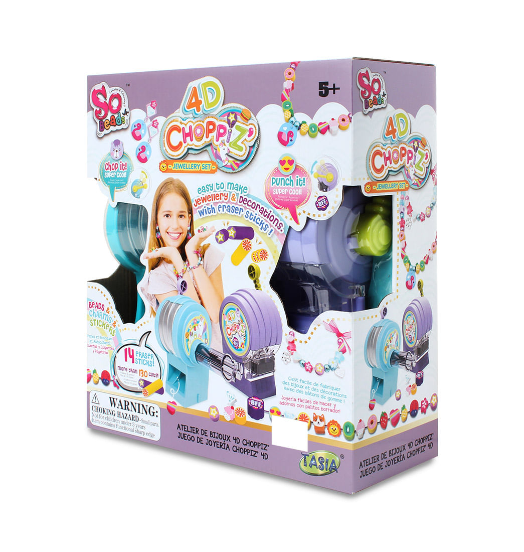 Set Juego De Joyería Choppiz 4D - So Beads So Beads - Pepe Ganga