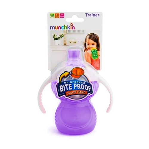 Vaso de Entrenamiento Munchkin 207 ml - Morado