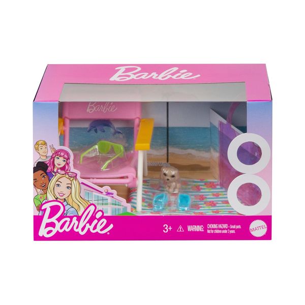 Set Básico Para Casa Barbie Estate - Set Playa Barbie - Pepe Ganga