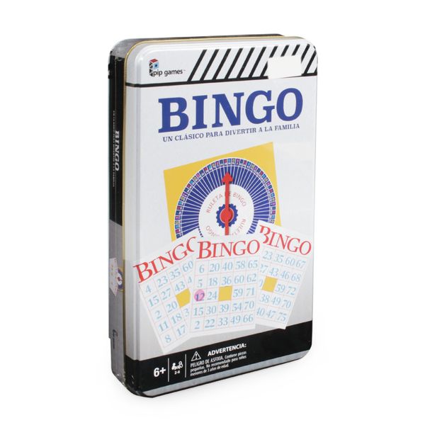 Bingo en Lata Pip Games