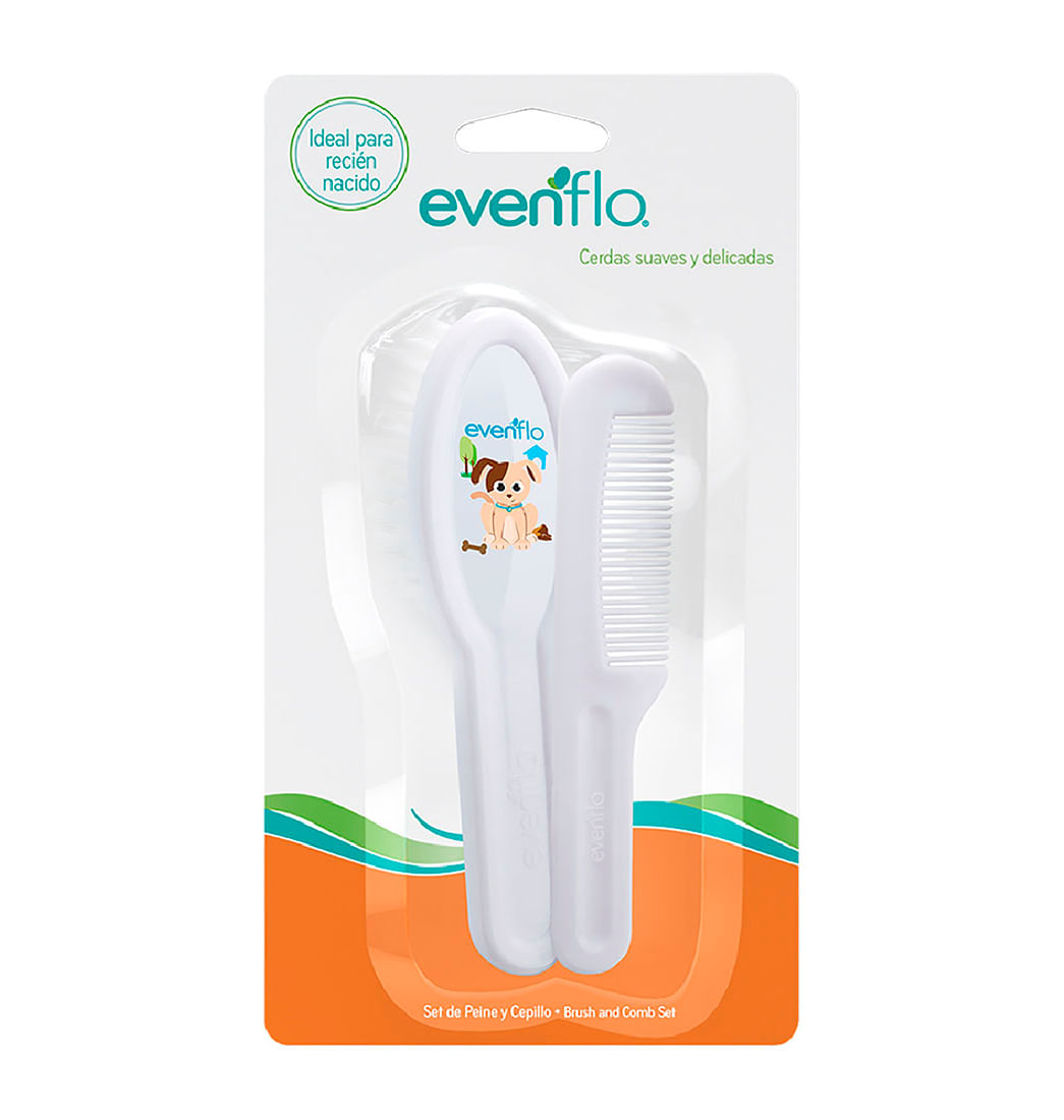 Set de Peine y Cepillo Perrito - Evenflo