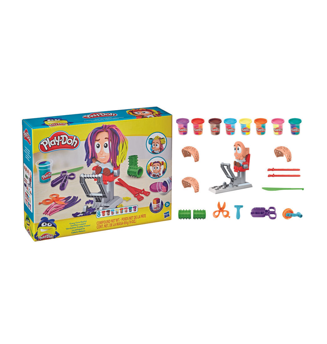 Set de Masa Moldeable Play-Doh La Peluquería