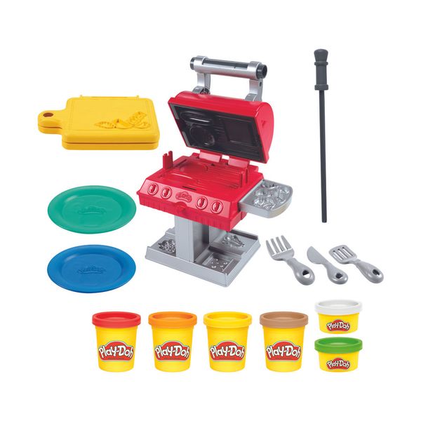 Set de Masa Moldeable Play-Doh Kitchen Creations Super Barbacoa