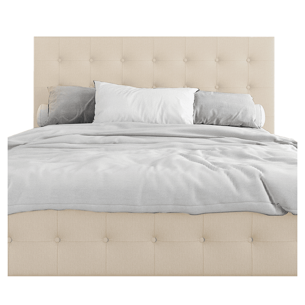 Combo Capital Colchón, Espaldar y Base Cama 140 - Café
