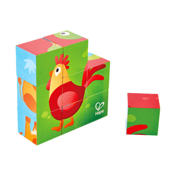 Rompecabezas Bloques Animales de Granja - Hape