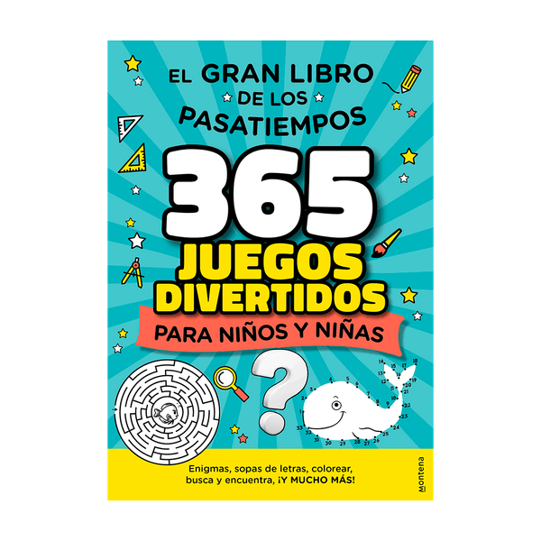 Libro 365 Juegos Divertidos para Niños y Niñas