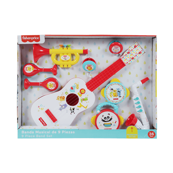 Set Banda Musical de 9 Piezas - Fisher Price
