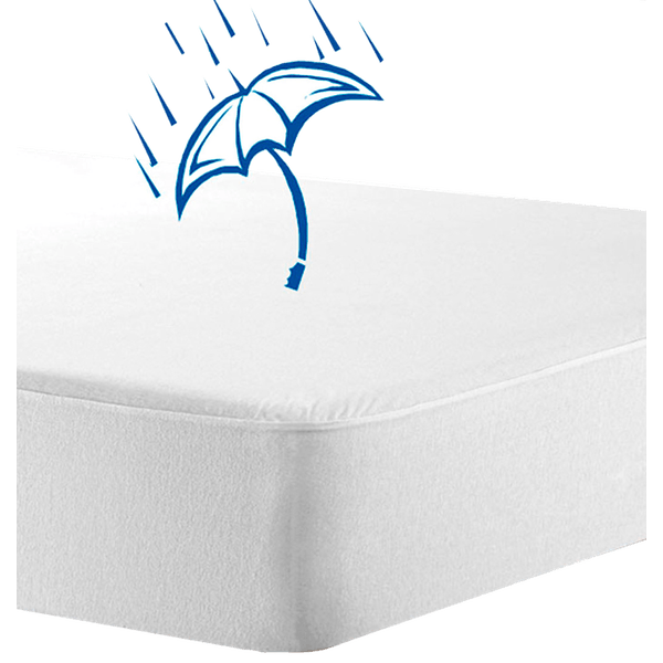 Protector de Colchón Impermeable Blanco King - Mano de Oso