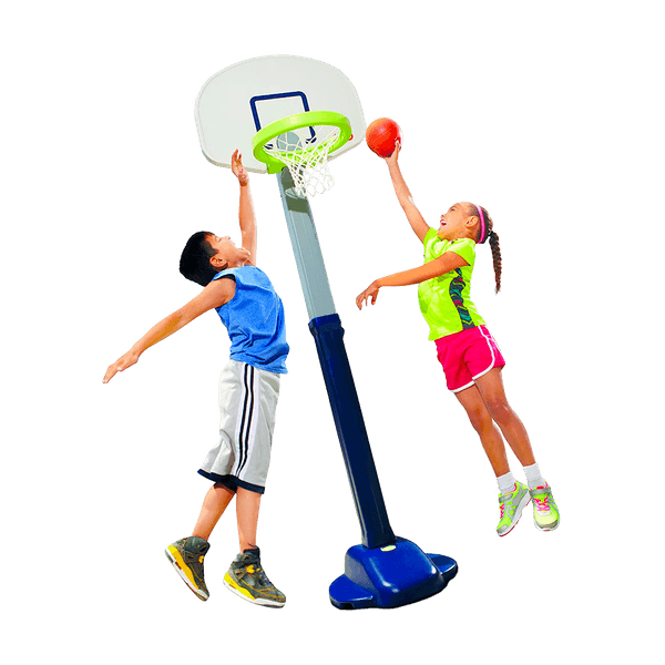 Set Tablero Ajustable de Basketball - Little Tikes