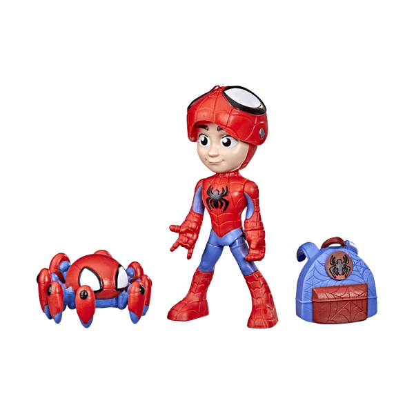 Figura Spidey And His Amazing Friends Set Doble Héroe Oculto Spidey