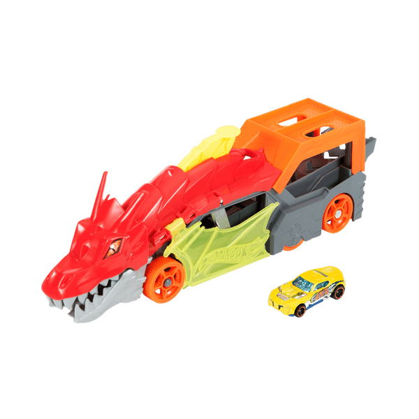Set City Remolque de Dragón - Hot Wheels