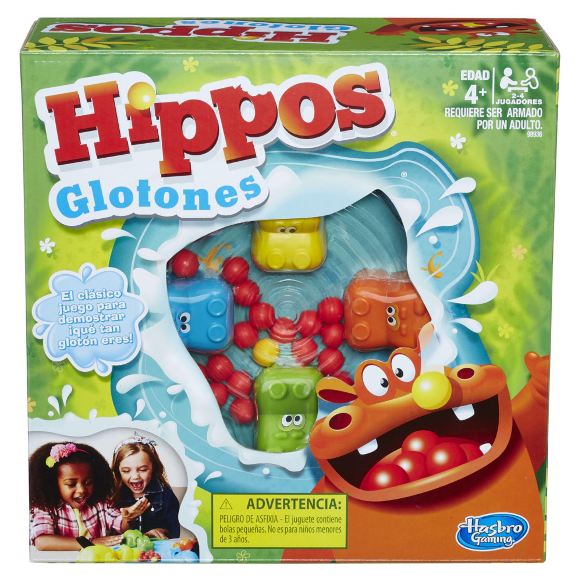 Juego De Mesa Hasbro Gaming Hippos Glotones