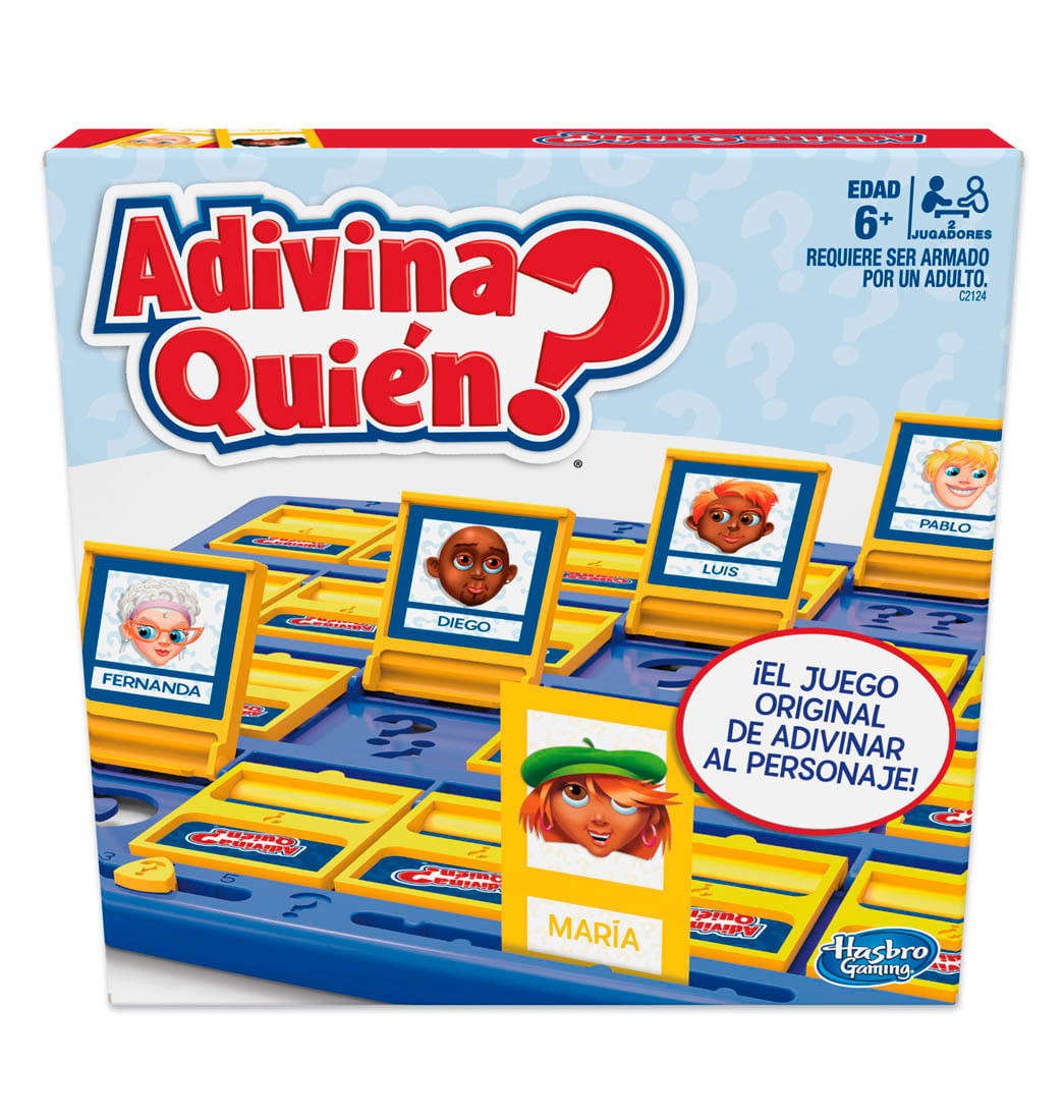 Juego De Mesa Hasbro Gaming Adivina Quién?