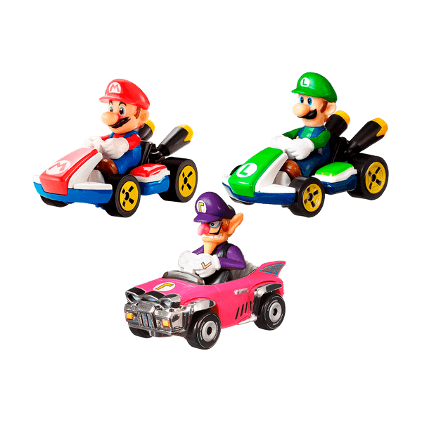 Carro Mario Kart - Hot Wheels