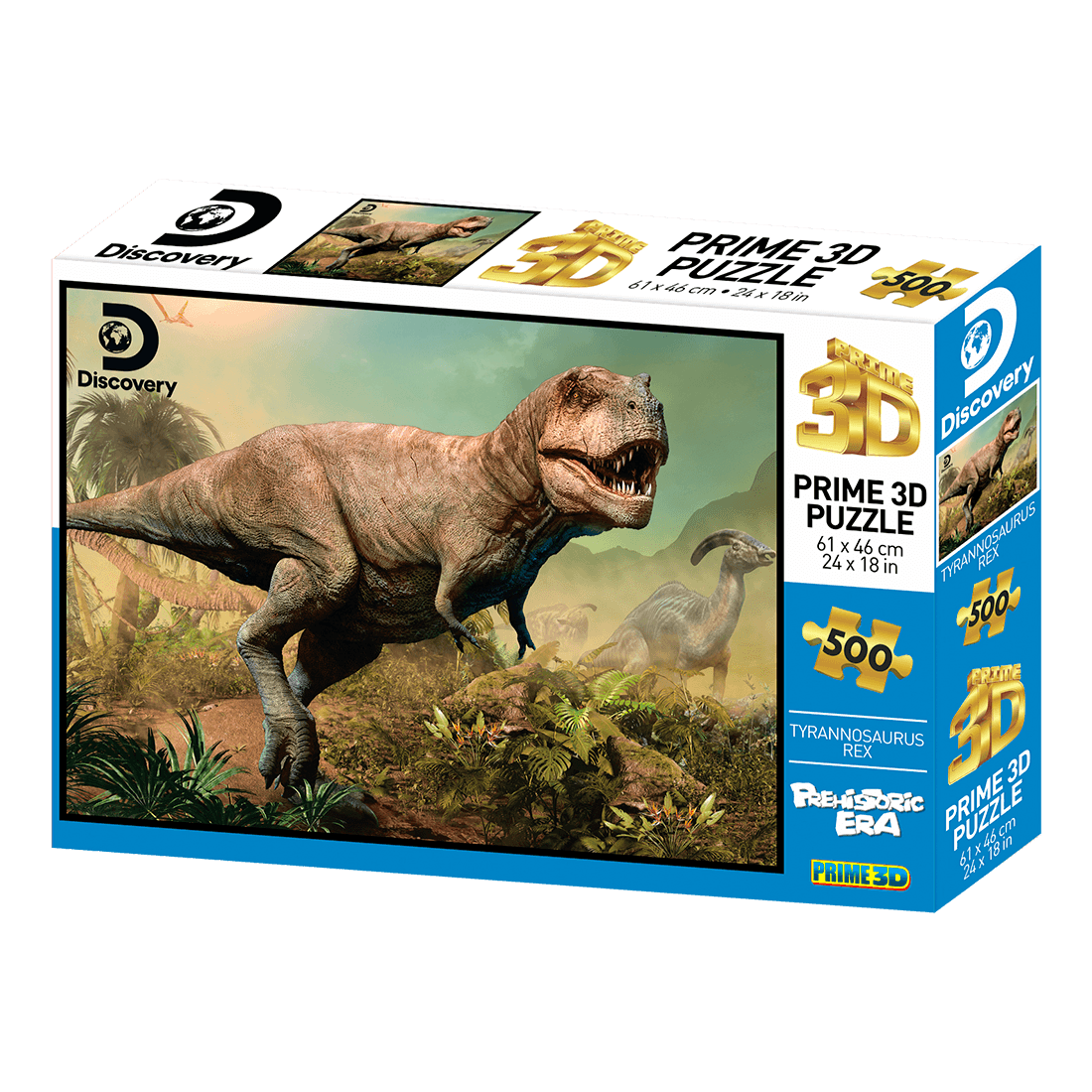 Rompecabezas Tyrannosaurus Rex 500 Piezas - Discovery