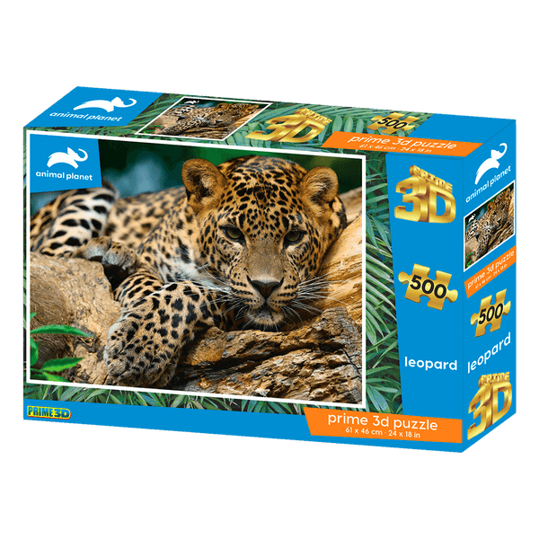 Rompecabezas Leopardo 500 Piezas - Animal Planet