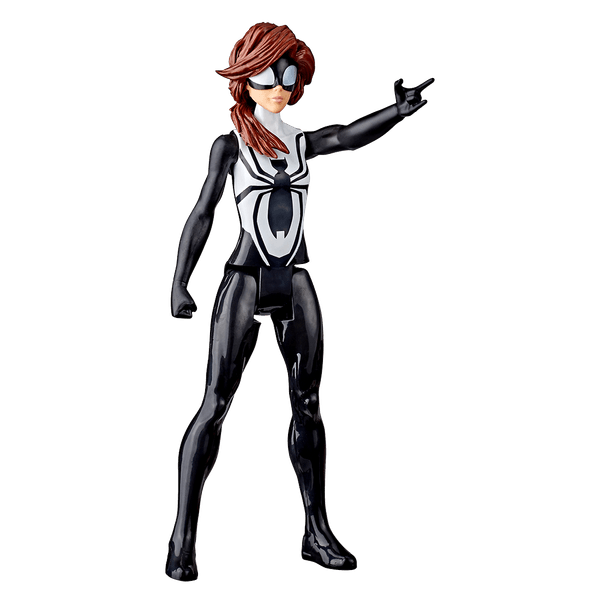 Figura Spider-Man Titan Hero Series 30 Cm Web Warriors Spider-Girl