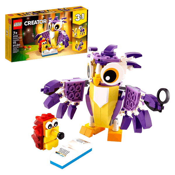 Set Creator Criaturas Fantásticas del Bosque - Lego