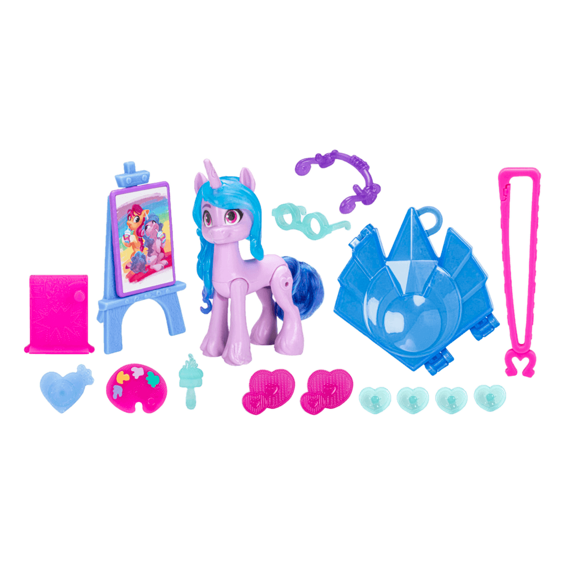 Poni My Little Pony Una Nueva Generación Cutie Mark Magica Izzy Moonbow