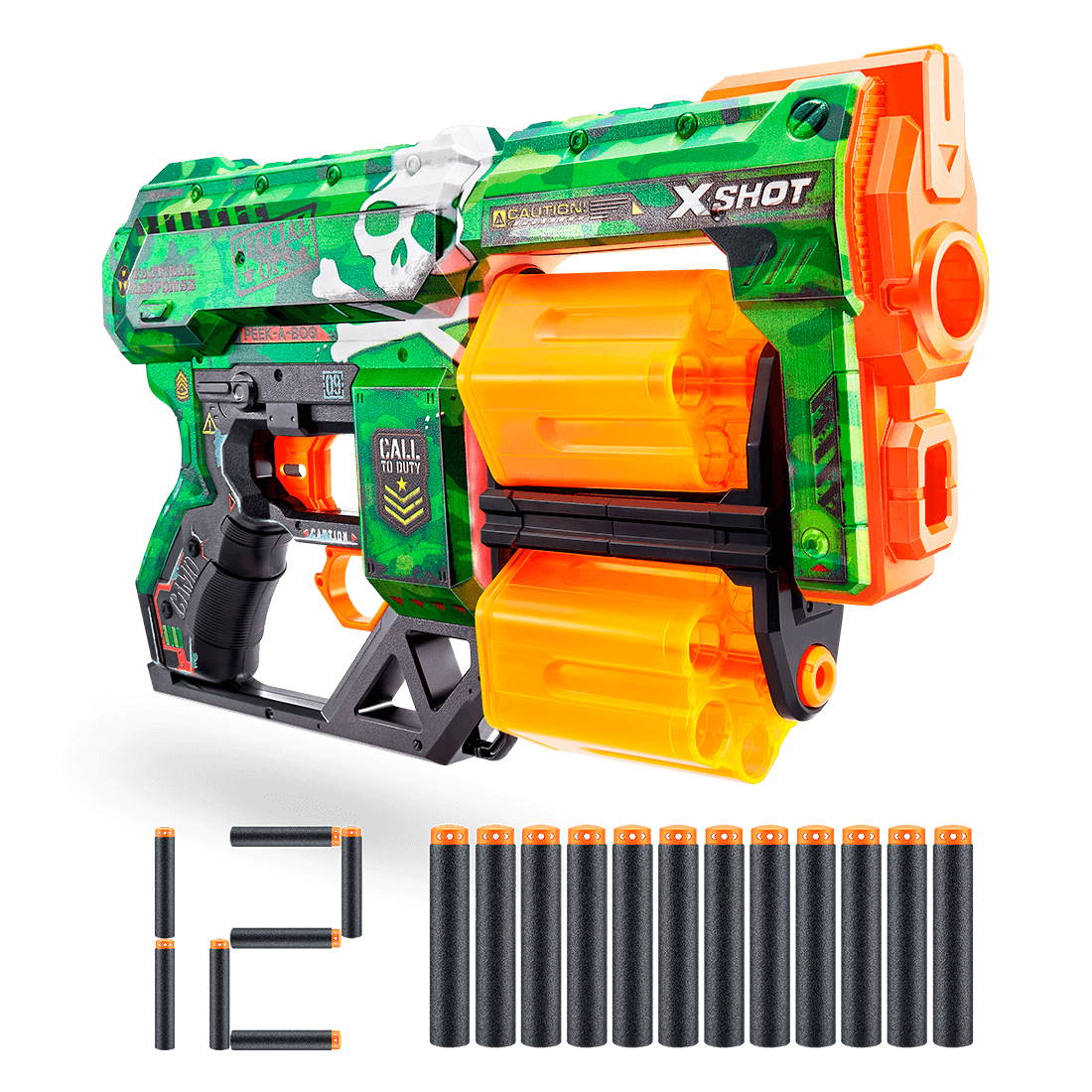 Lanzador de Dardos Chaos Skins Camo - X-Shot