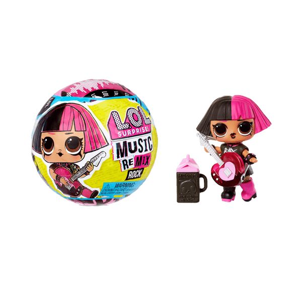 Muñeca Sorpresa Remix Rock Tost- L.O.L Surprise