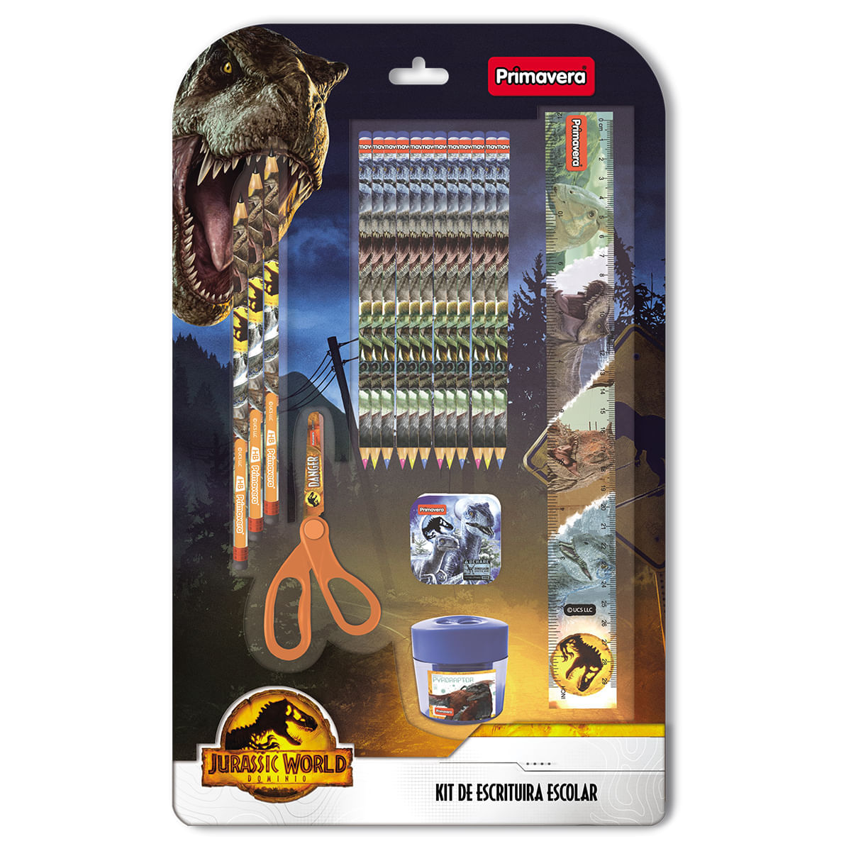 Kit De Uso Escolar Jurassic World