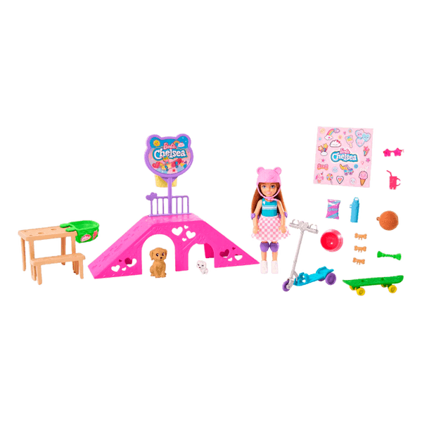 Set Barbie Chelsea Pista de Patinaje