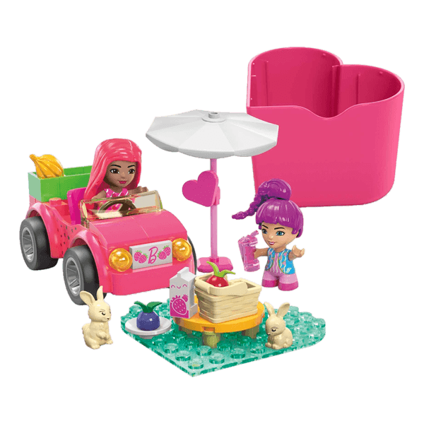 Set Barbie Paseo en Convertible - Mega