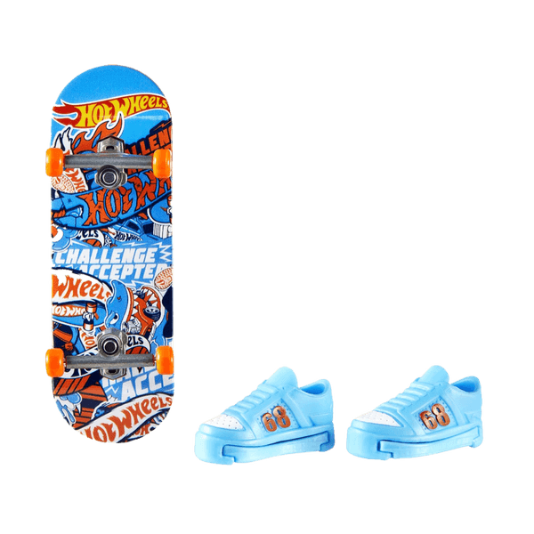 Set Sorpresa Patineta con Tenis de Skate - Hot Wheels