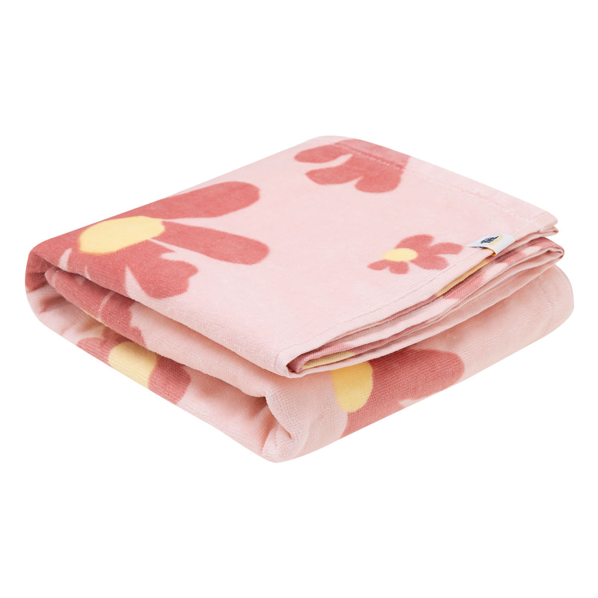 Toalla estampada de flores para niñas