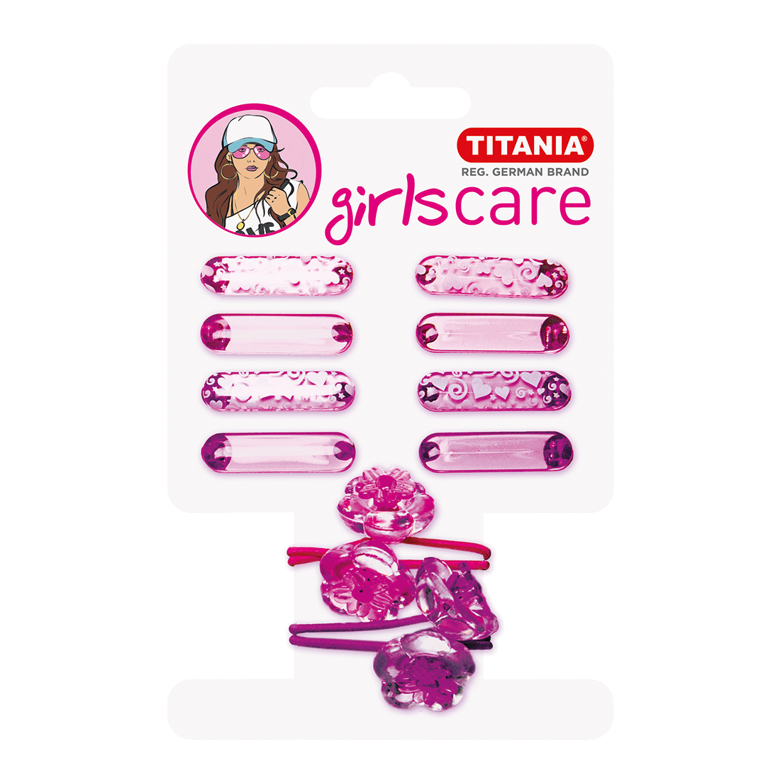 Set 10 Accesorios de Cabello Niñas Tipo Clips - Titania