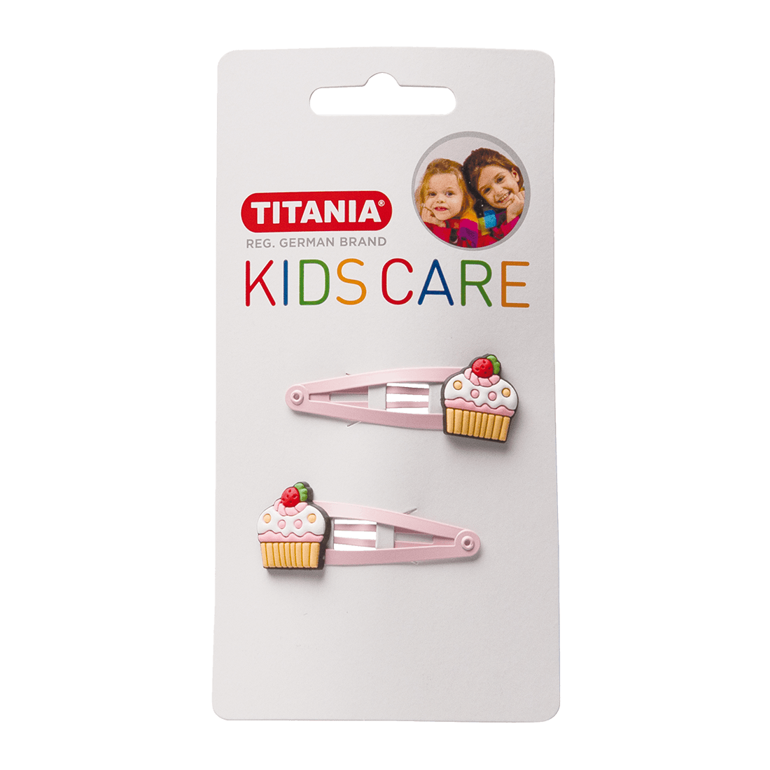 Set 2 Accesorios de Cabello Niñas Tipo Ganchos con Muffin - Titania