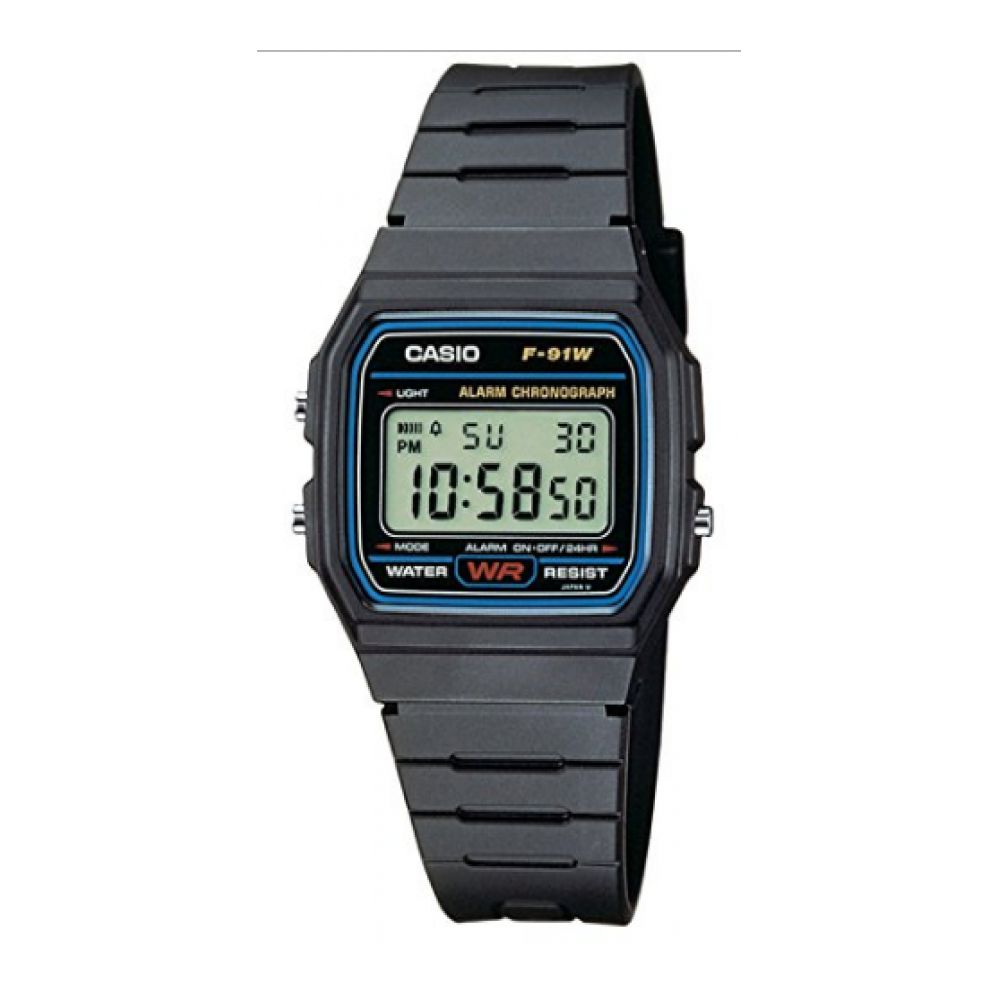 Reloj Hombre Casio F-91W-1D