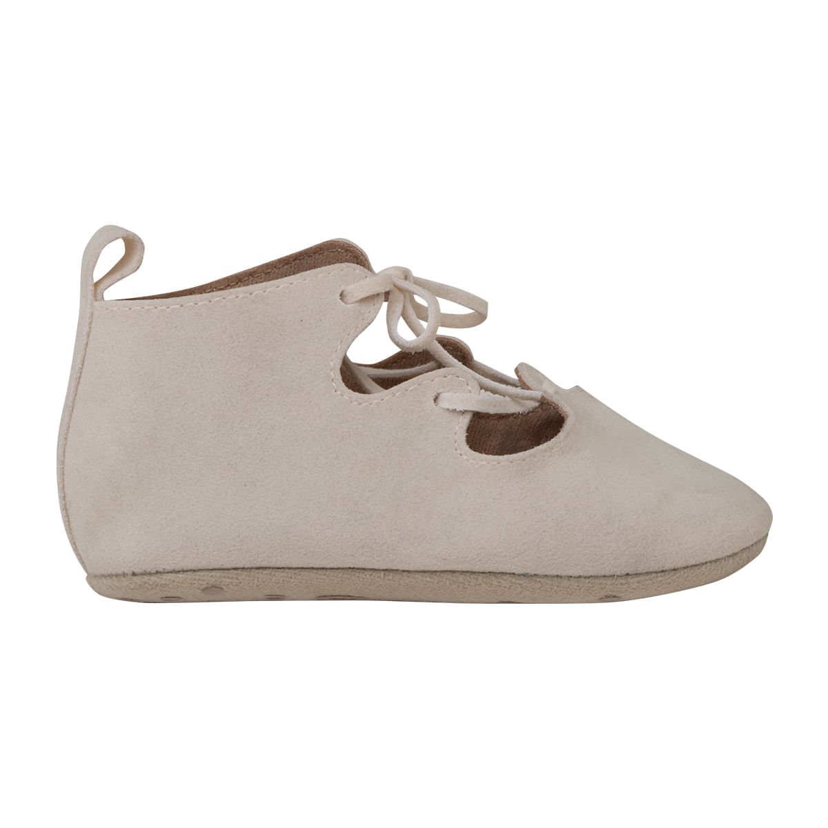 Zapatos precaminadores para recién nacida niña