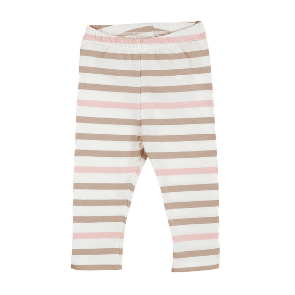 Leggins Blanco Rayas Niñas - Baby Fresh