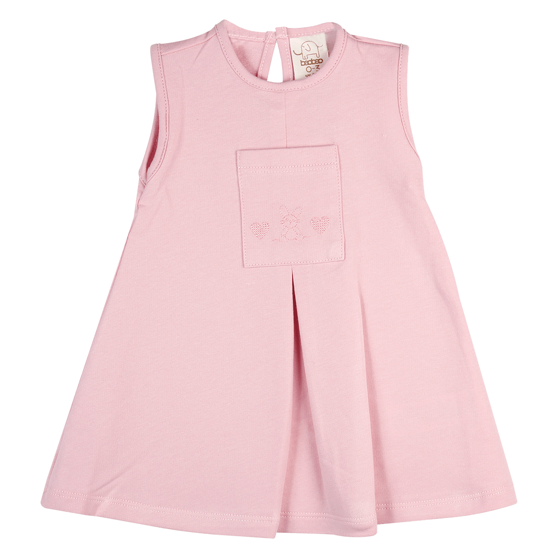 Vestido Manga Sisa Rosado Niñas - Baobao