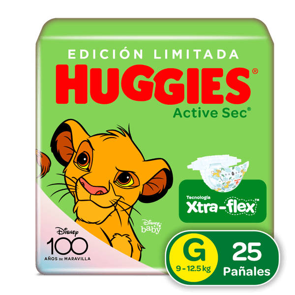 Pañal Active Ultrap Etapa 3 (L) - Huggies